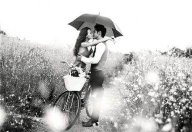 单车情侣浪漫爱情唯美图片